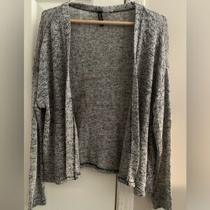 Divided H&M || Sheer, light grey cardigan